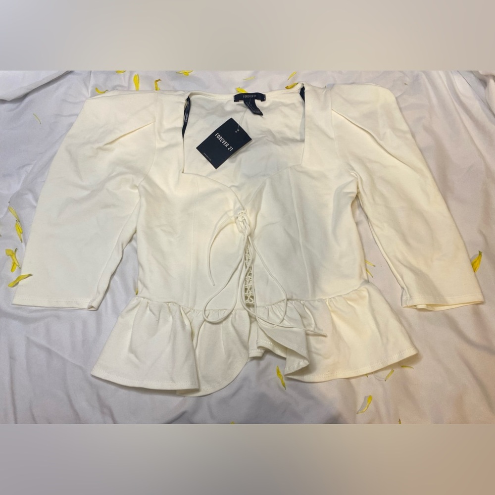 Forever 21 longs leave knit top
